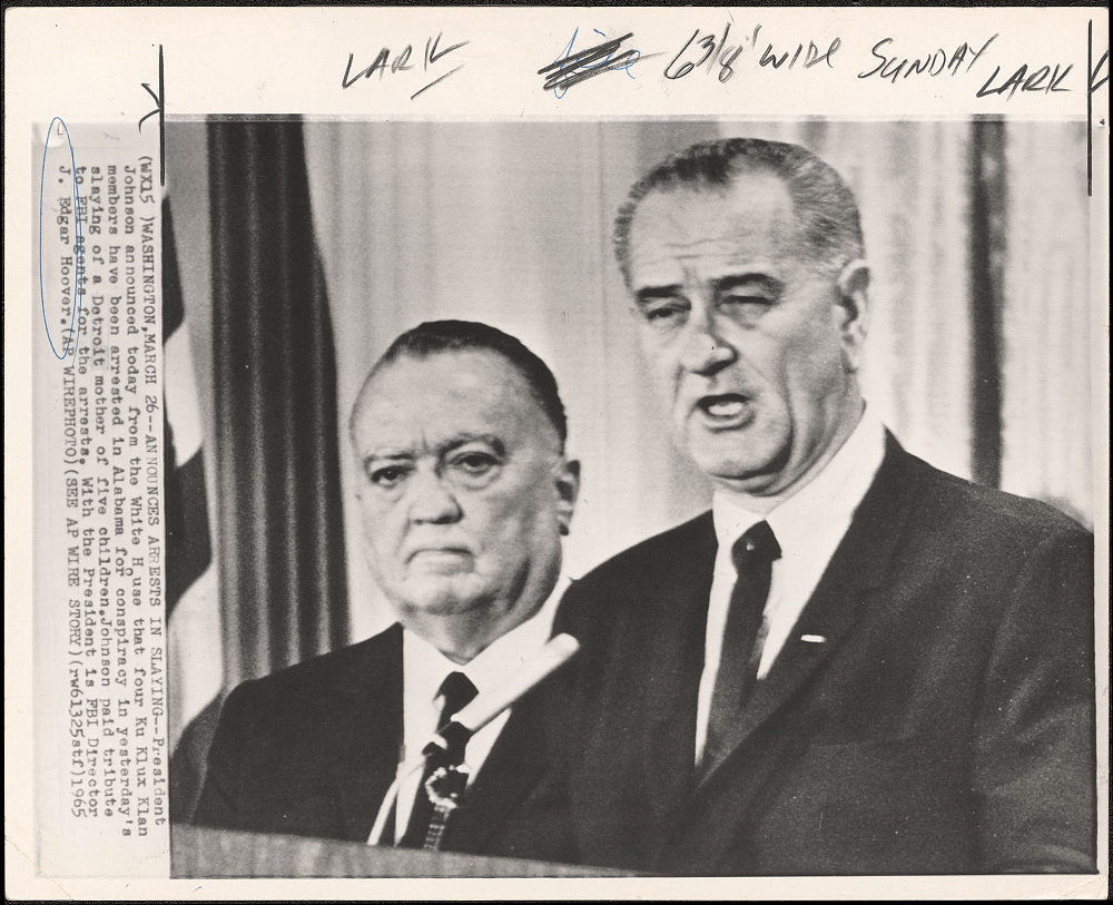 Jimmy Hoffa and Edgar Hoover
