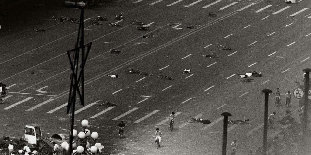 Tiananmen Square Protests Tank Man